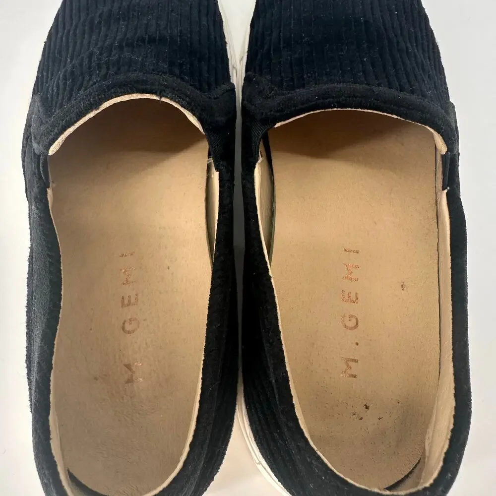 M. Gemi The Cerchio Corduroy Velvet Slip-on Sneaker Size 6